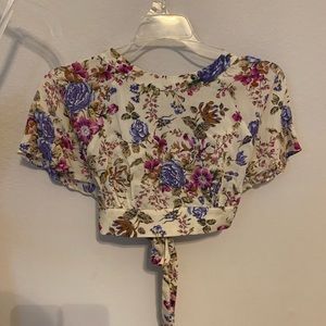 Skirt and crop top set